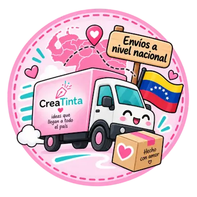 Envíos a nivel nacional en Venezuela de CreaTinta