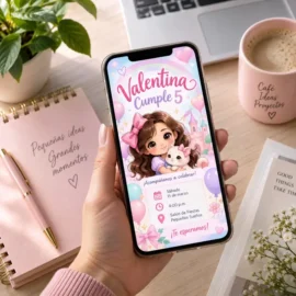 Invitaciones digitales personalizadas para eventos