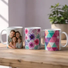 Tazas personalizadas con foto y diseños a todo color